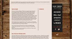 Desktop Screenshot of crosstimberswinetrail.com